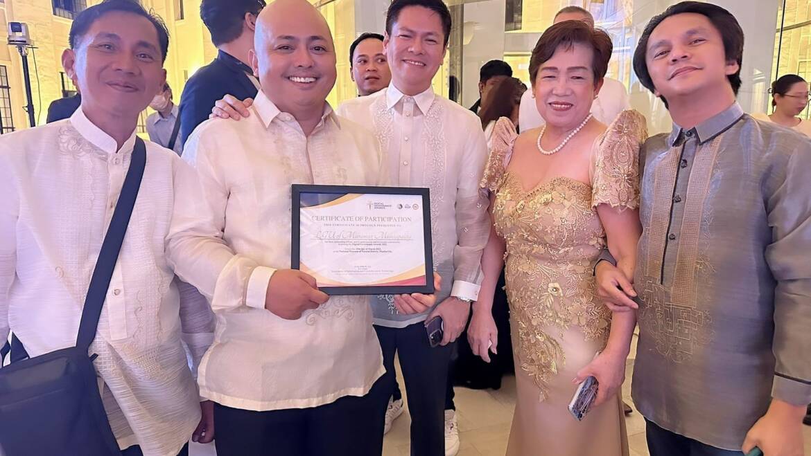 LGU MARAMAG IS THE NATIONAL WINNER (FIRST PLACE) IN THE DIGITAL GOVERNANCE AWARDS 2022 (MUNICIPALITY CATEGORY)